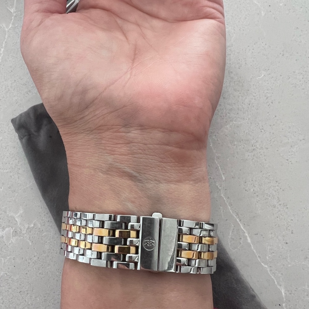 Women’s Diamond Michele Watch with two tone band - Picture 13 of 16